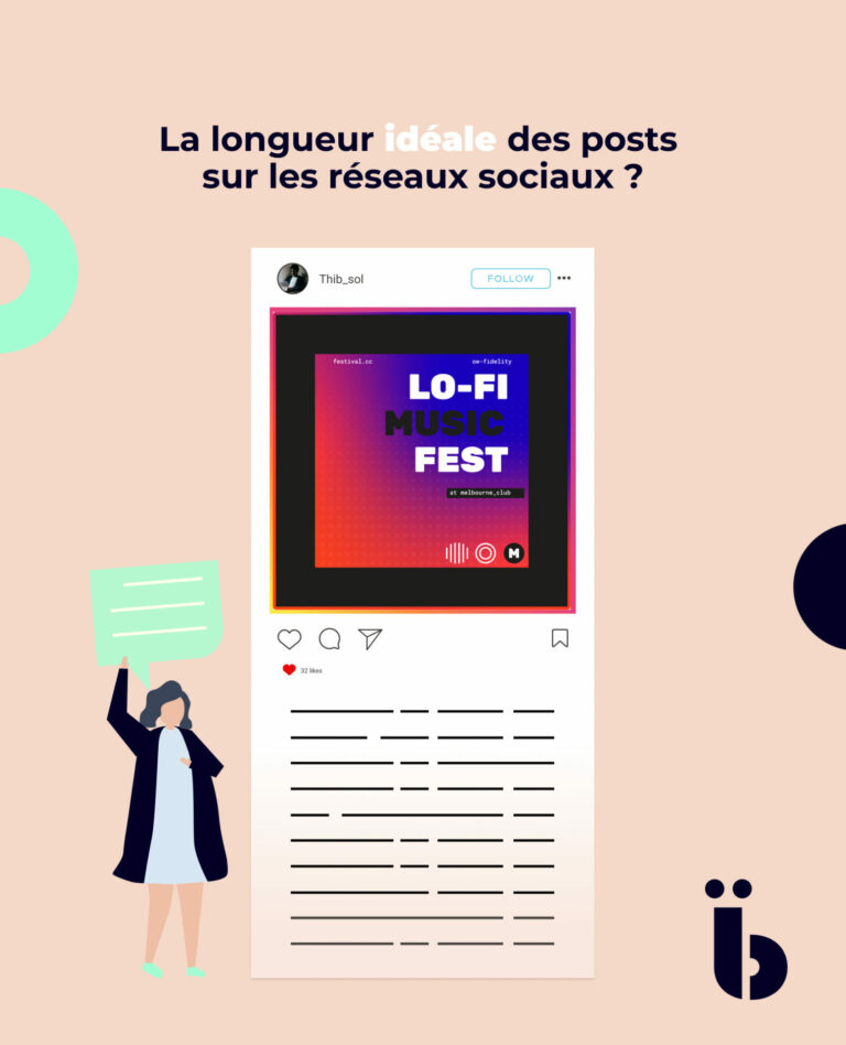 longueur des posts sur les réseaux sociaux agence de communication paris marseille barcelone